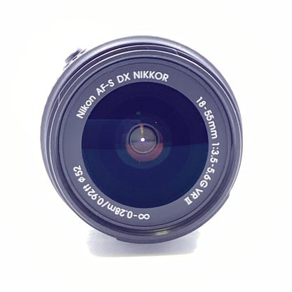 【全額返金保証】【最速発送】Nikon AF-S DX NIKKOR 18-55mm f/3.5-5.6G VR II 動作確認済