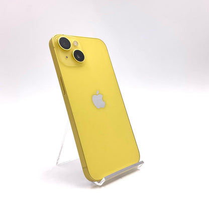 【全額返金保証】【最速発送】Apple iPhone iPhone 14 256GB イエロー 楽天モバイル 白ロム 動作確認済 80%