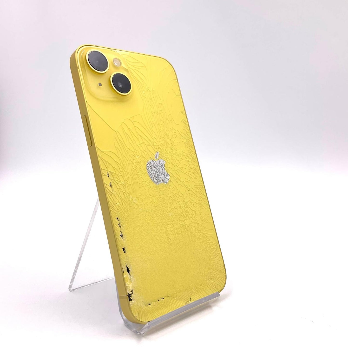 【最速発送】Apple iPhone iPhone 14 Plus 128GB イエロー SIMフリー 白ロム【難有】 87%