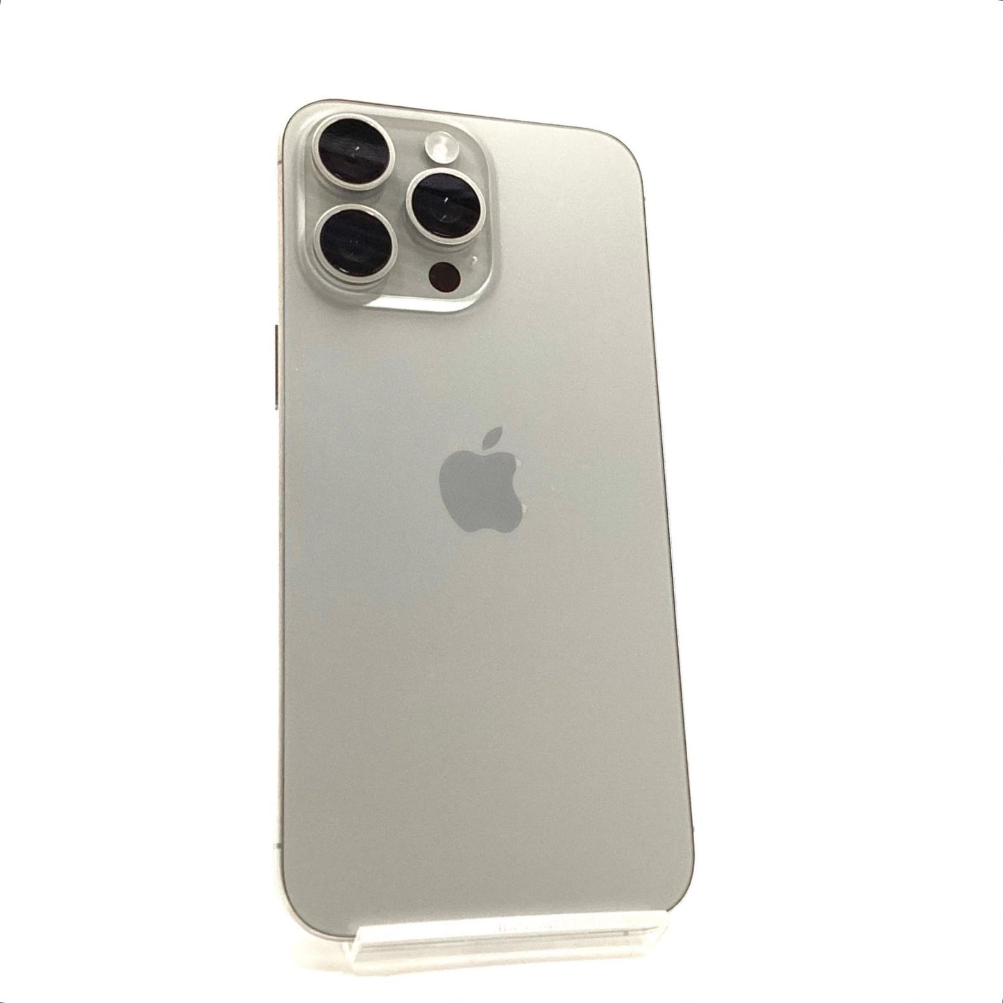【全額返金保証】【最速発送】Apple iPhone iPhone 15 Pro Max 256GB ナチュラルチタニウム SIMフリー 白ロム 美品 動作確認済 94%
