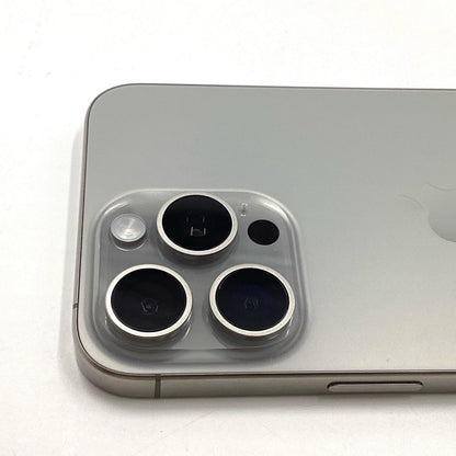 【全額返金保証】【最速発送】Apple iPhone iPhone 15 Pro Max 256GB ナチュラルチタニウム SIMフリー 白ロム 美品 動作確認済 94%