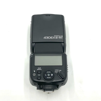 【全額返金保証】【最速発送】Canon スピードライト 430EX III-RT 美品 動作確認済