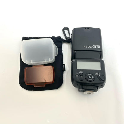 【全額返金保証】【最速発送】Canon スピードライト 430EX III-RT 美品 動作確認済