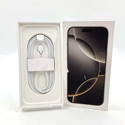 【全額返金保証】【最速発送】Apple iPhone iPhone 16 Pro Max 256GB ナチュラルチタニウム docomo 白ロム 美品 動作確認済 98%