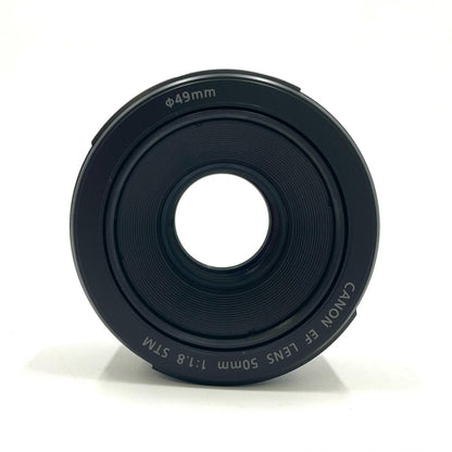 【全額返金保証】【最速発送】Canon EF50mm F1.8 STM 美品 動作確認済