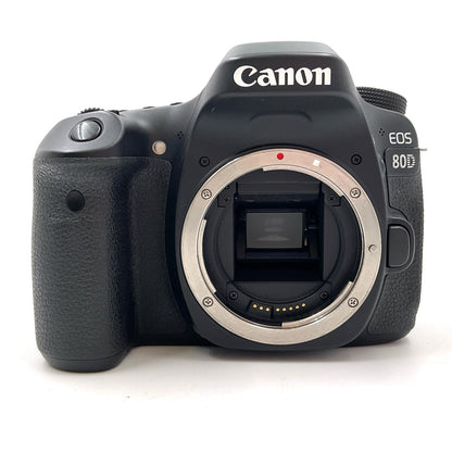 【全額返金保証】【最速発送】Canon デジタル一眼 EOS 80D ボディ ブラック 動作確認済