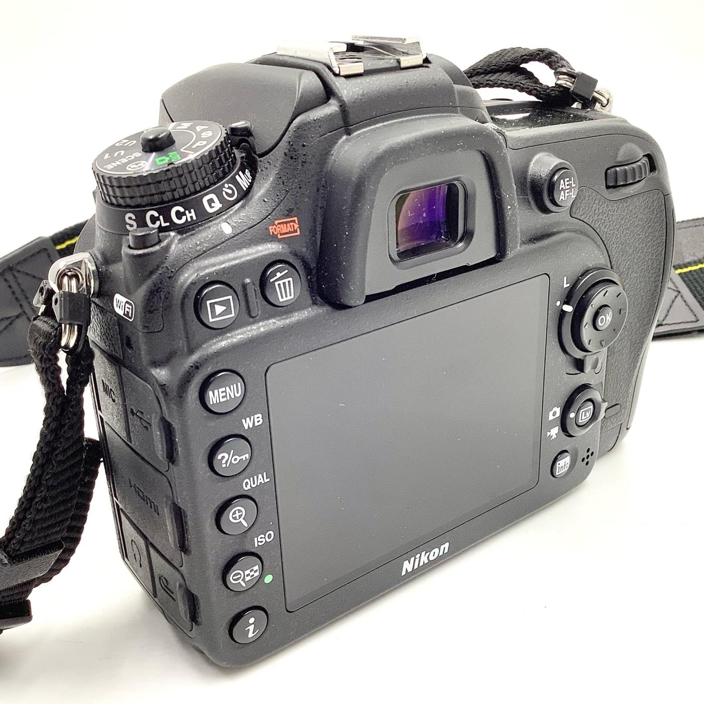 【全額返金保証】【最速発送】Nikon デジタル一眼 D7200 ボディ ブラック 美品 動作確認済