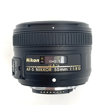 【全額返金保証】【最速発送】Nikon AF-S NIKKOR 50mm f/1.8G 美品 動作確認済