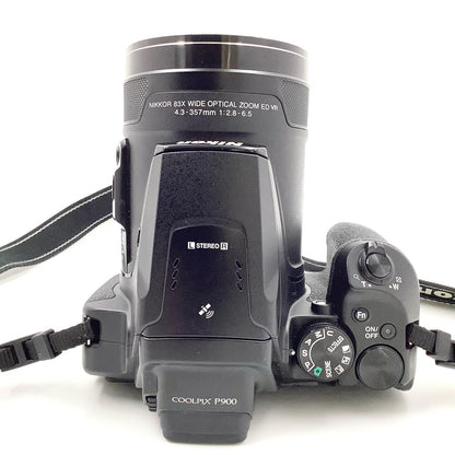【全額返金保証】【最速発送】Nikon コンパクトデジタルカメラ COOLPIX P900 超美品 動作確認済