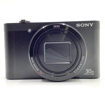 【全額返金保証】【最速発送】Sony コンパクトデジタルカメラ サイバーショット DSC-WX500 (B) [ブラック] 美品 動作確認済