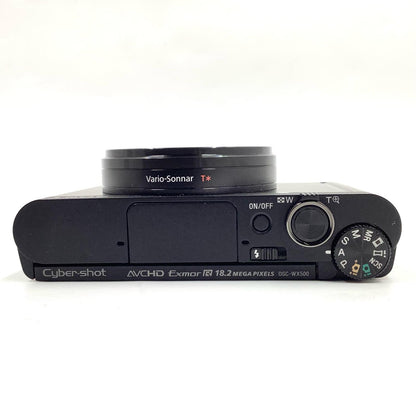 【全額返金保証】【最速発送】Sony コンパクトデジタルカメラ サイバーショット DSC-WX500 (B) [ブラック] 美品 動作確認済