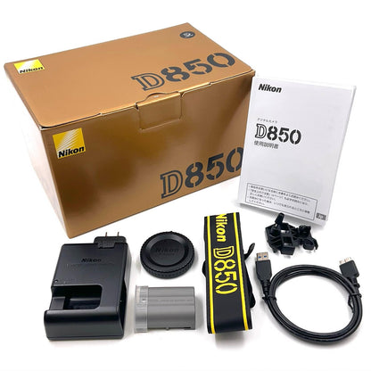 【全額返金保証】【最速発送】Nikon デジタル一眼 D850 ボディ ブラック 動作確認済