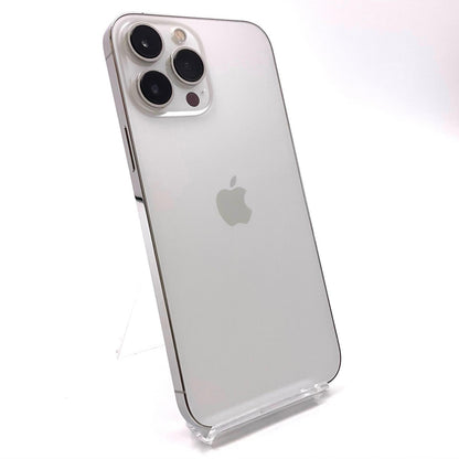 【全額返金保証】【最速発送】Apple iPhone iPhone 13 Pro Max 256GB シルバー Softbank 動作確認済 84%