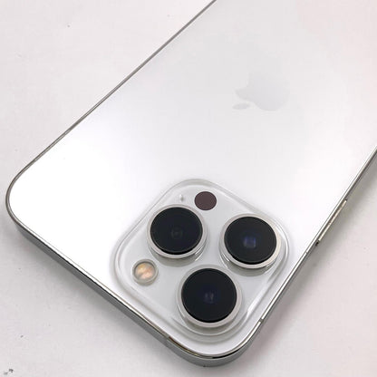 【全額返金保証】【最速発送】Apple iPhone iPhone 13 Pro Max 256GB シルバー Softbank 動作確認済 84%