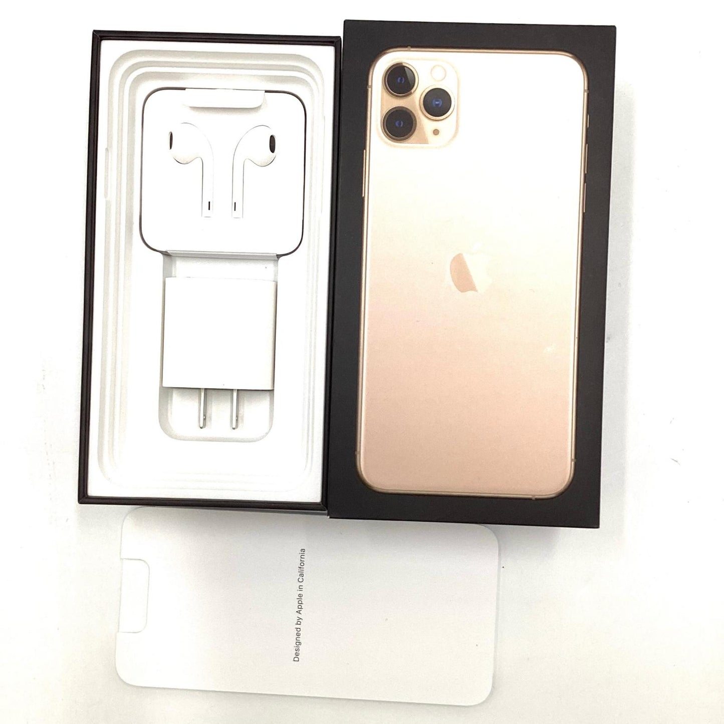 【全額返金保証】【最速発送】Apple iPhone iPhone 11 Pro Max 256GB ゴールド Softbank 白ロム 動作確認済 81%