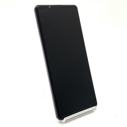 【全額返金保証】【最速発送】Sony Xperia 1 III 256GB フロストパープル docomo SO-51B 白ロム 動作確認済