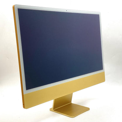 【全額返金保証】【最速発送】Apple iMac 24インチ Apple M1 8GB SSD 256GB イエロー 美品 動作確認済