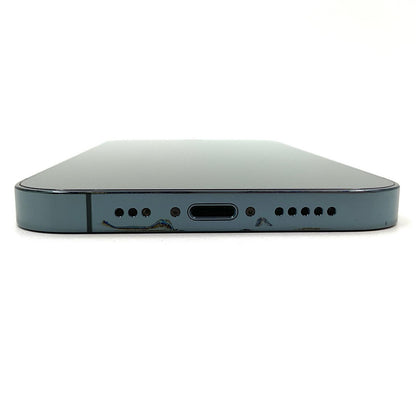 【全額返金保証】【最速発送】Apple iPhone iPhone 12 Pro 128GB パシフィックブルー docomo 白ロム 動作確認済 85%