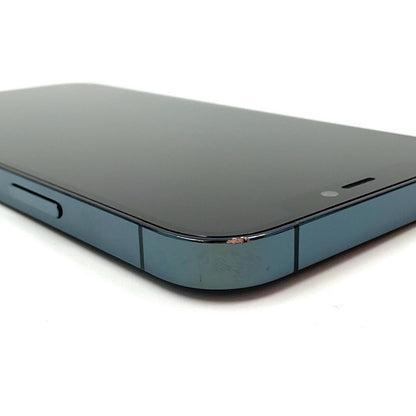 【全額返金保証】【最速発送】Apple iPhone iPhone 12 Pro 128GB パシフィックブルー docomo 白ロム 動作確認済 85%