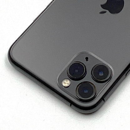 【全額返金保証】【最速発送】Apple iPhone iPhone 11 Pro 256GB スペースグレイ Softbank SIMフリー 白ロム 動作確認済 73%