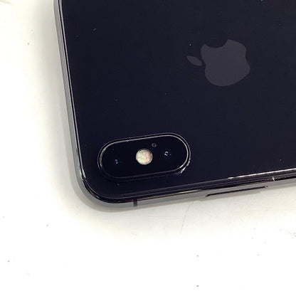 【全額返金保証】【最速発送】Apple iPhone iPhone X 64GB スペースグレイ docomo 白ロム 動作確認済 80%