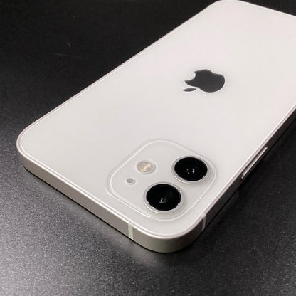 【全額返金保証】【最速発送】Apple iPhone iPhone 12 64GB ホワイト au 白ロム 動作確認済 92%