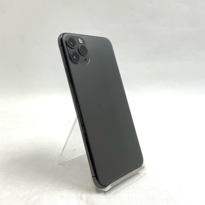 【全額返金保証】【最速発送】Apple iPhone iPhone 11 Pro Max 256GB スペースグレイ Softbank 動作確認済 72%