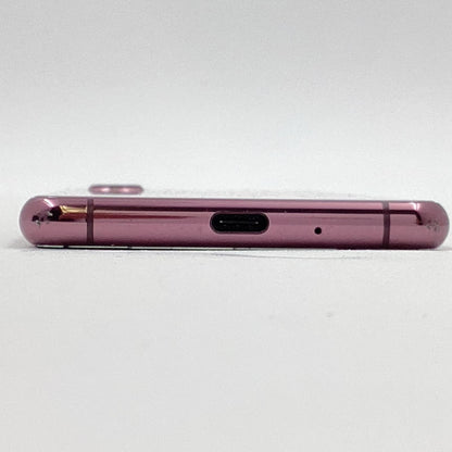 【全額返金保証】【最速発送】Sony Xperia Xperia5 II 128GB ピンク docomo SO-52A 白ロム 動作確認済