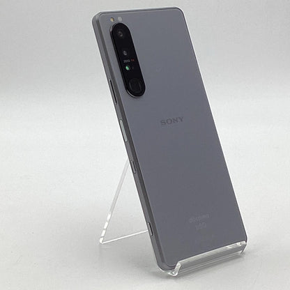 【最速発送】Sony Xperia Xperia1 III 256GB フロストグレー docomo SO-51B 白ロム【難有】