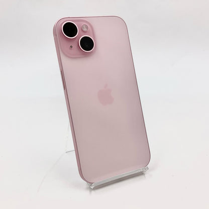 【全額返金保証】【最速発送】Apple iPhone iPhone 15 128GB ピンク docomo 白ロム 動作確認済 96%