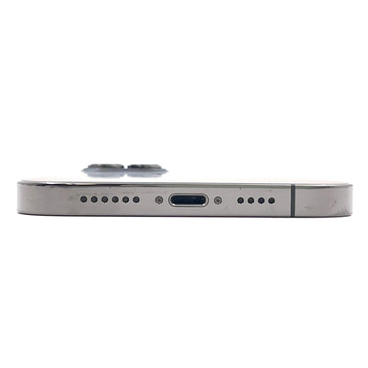 【全額返金保証】【最速発送】Apple iPhone iPhone 12 Pro Max 256GB グラファイト au 白ロム 動作確認済 85%
