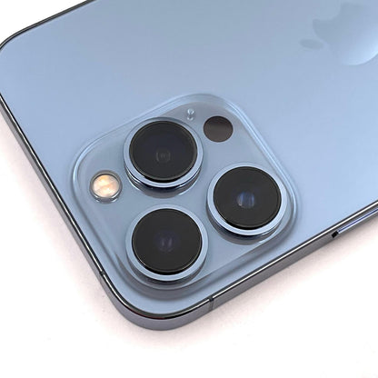 【全額返金保証】【最速発送】Apple iPhone iPhone 13 Pro 128GB シエラブルー au 白ロム 動作確認済 77%