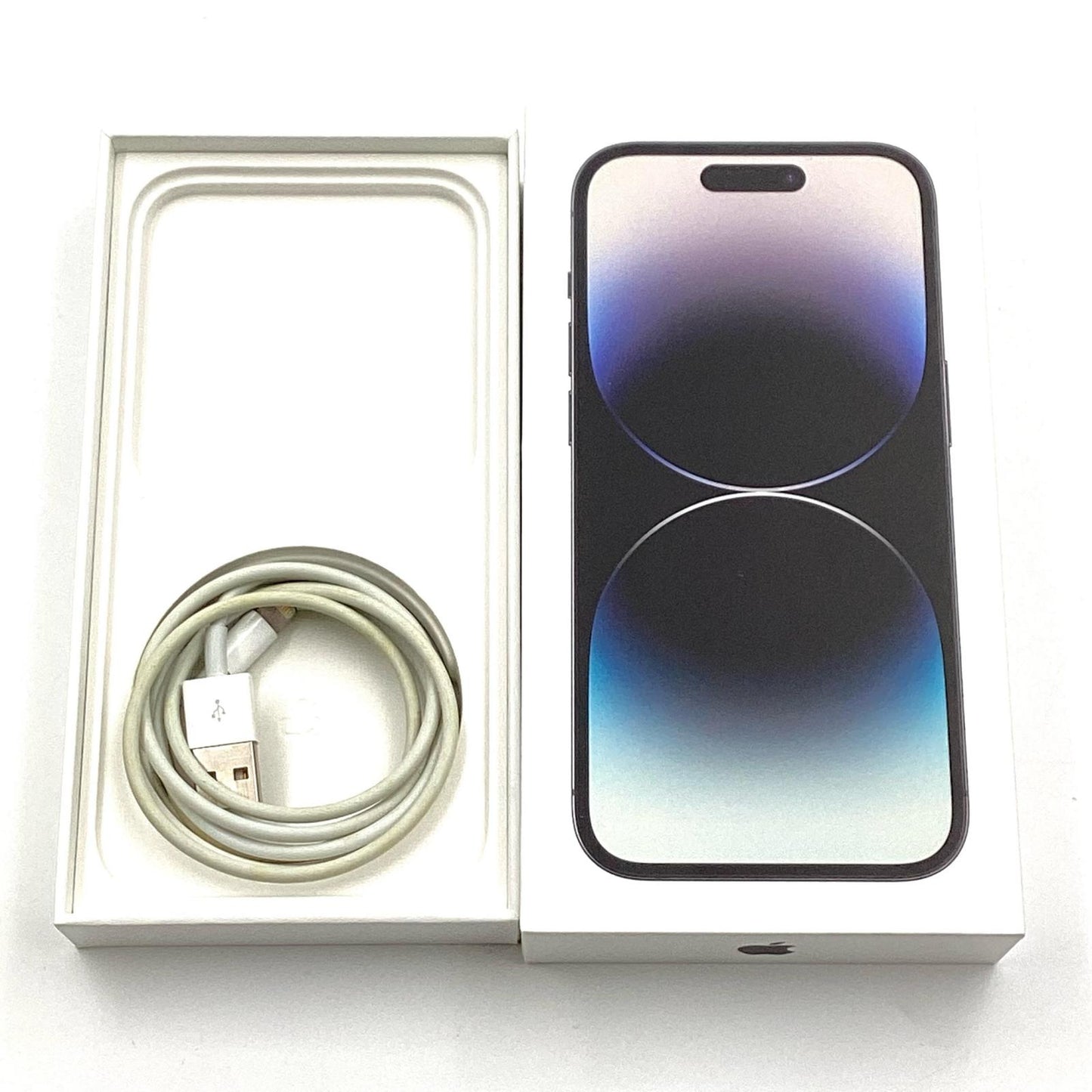 【全額返金保証】【最速発送】Apple iPhone iPhone 14 Pro 256GB スペースブラック Softbank SIMフリー 白ロム 動作確認済 79%
