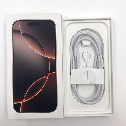 【全額返金保証】【最速発送】Apple iPhone iPhone 16 Pro 128GB デザートチタニウム SIMフリー 白ロム 美品 動作確認済 94%