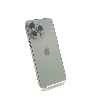 【全額返金保証】【最速発送】Apple iPhone iPhone 15 Pro Max 256GB ナチュラルチタニウム SIMフリー 白ロム 美品 動作確認済 88%
