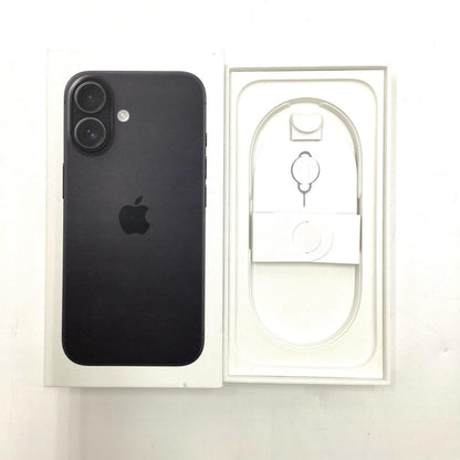 【全額返金保証】【最速発送】Apple iPhone iPhone 16 256GB ブラック SIMフリー 白ロム 超美品 動作確認済 99%
