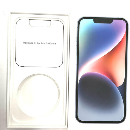 【全額返金保証】【最速発送】Apple iPhone iPhone 14 128GB ブルー SIMフリー 白ロム 動作確認済 81%