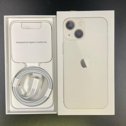 【全額返金保証】【最速発送】Apple iPhone iPhone 13 mini 128GB スターライト SIMフリー 白ロム 動作確認済 79%