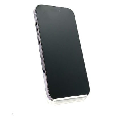 【全額返金保証】【最速発送】Apple iPhone iPhone 14 Pro 128GB ディープパープル SIMフリー 白ロム 動作確認済 85%