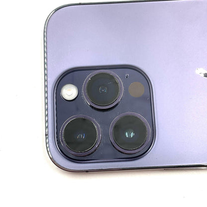 【全額返金保証】【最速発送】Apple iPhone iPhone 14 Pro 128GB ディープパープル SIMフリー 白ロム 動作確認済 85%