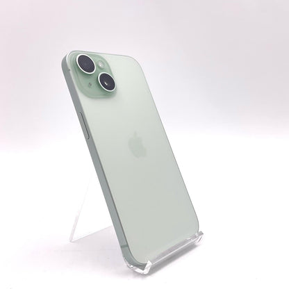 【全額返金保証】【最速発送】Apple iPhone iPhone 15 256GB グリーン SIMフリー 白ロム 美品 動作確認済 86%