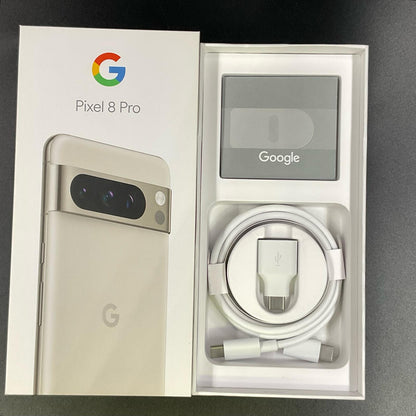 【全額返金保証】【最速発送】Google Pixel 8 Pro 256GB Porcelain SIMフリー GE9DP 白ロム 動作確認済
