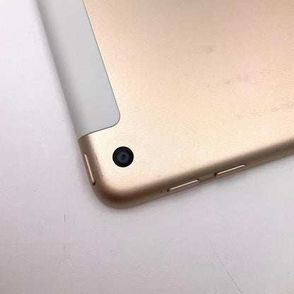 【全額返金保証】【最速発送】Apple iPad iPad 9.7インチ 第5世代 32GB ゴールド WiFi+Cellular Softbank 白ロム 動作確認済