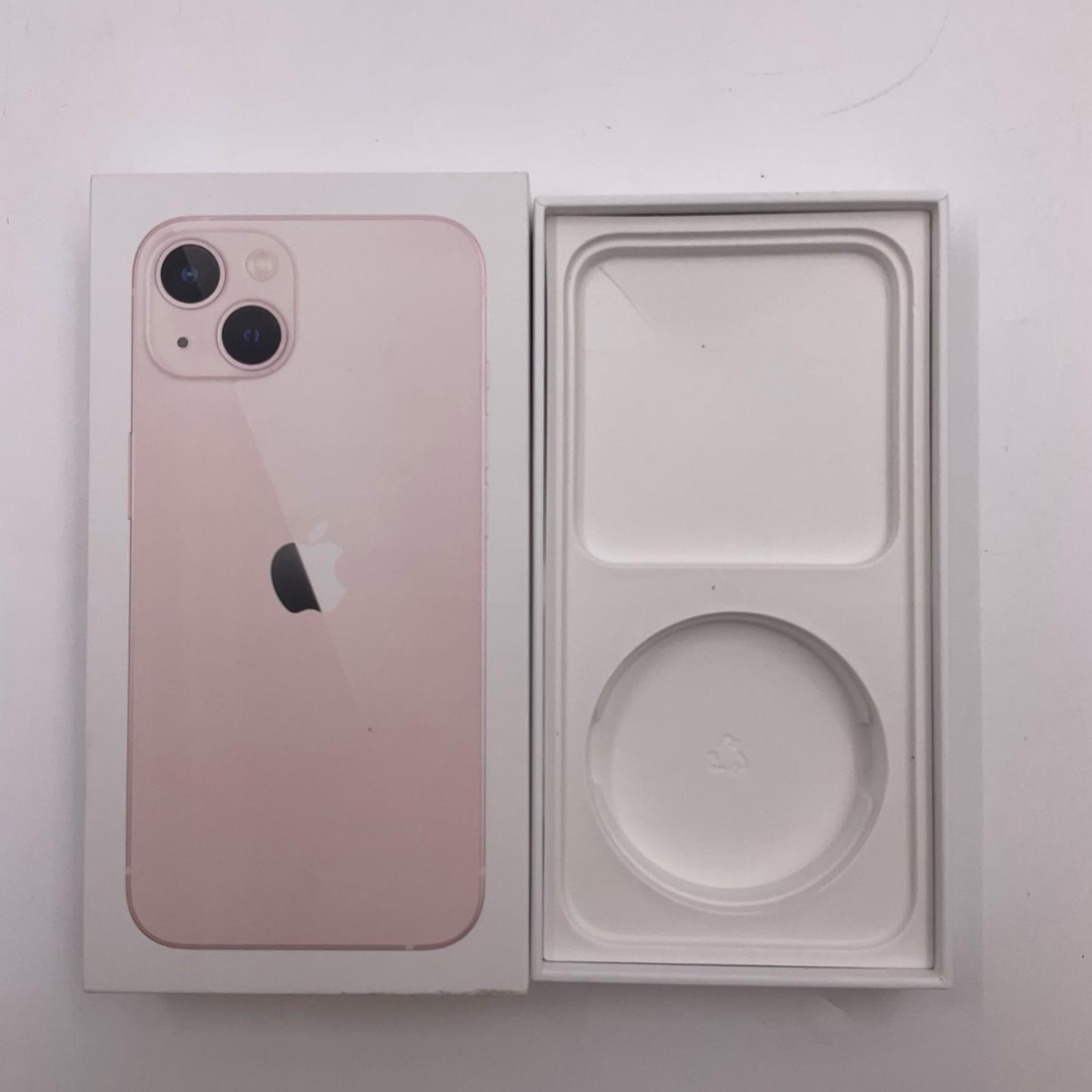 【全額返金保証】【最速発送】Apple iPhone iPhone 13 128GB ピンク 白ロム 美品 動作確認済 85%
