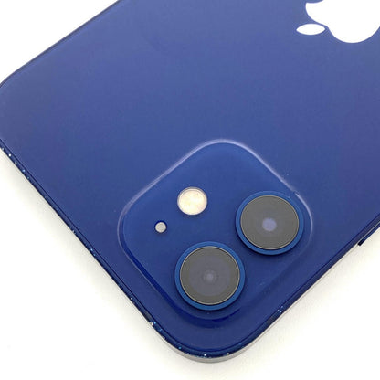 【全額返金保証】【最速発送】Apple iPhone iPhone 12 128GB ブルー Softbank 白ロム 動作確認済 81%
