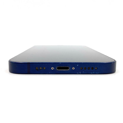 【全額返金保証】【最速発送】Apple iPhone iPhone 12 128GB ブルー Softbank 白ロム 動作確認済 81%