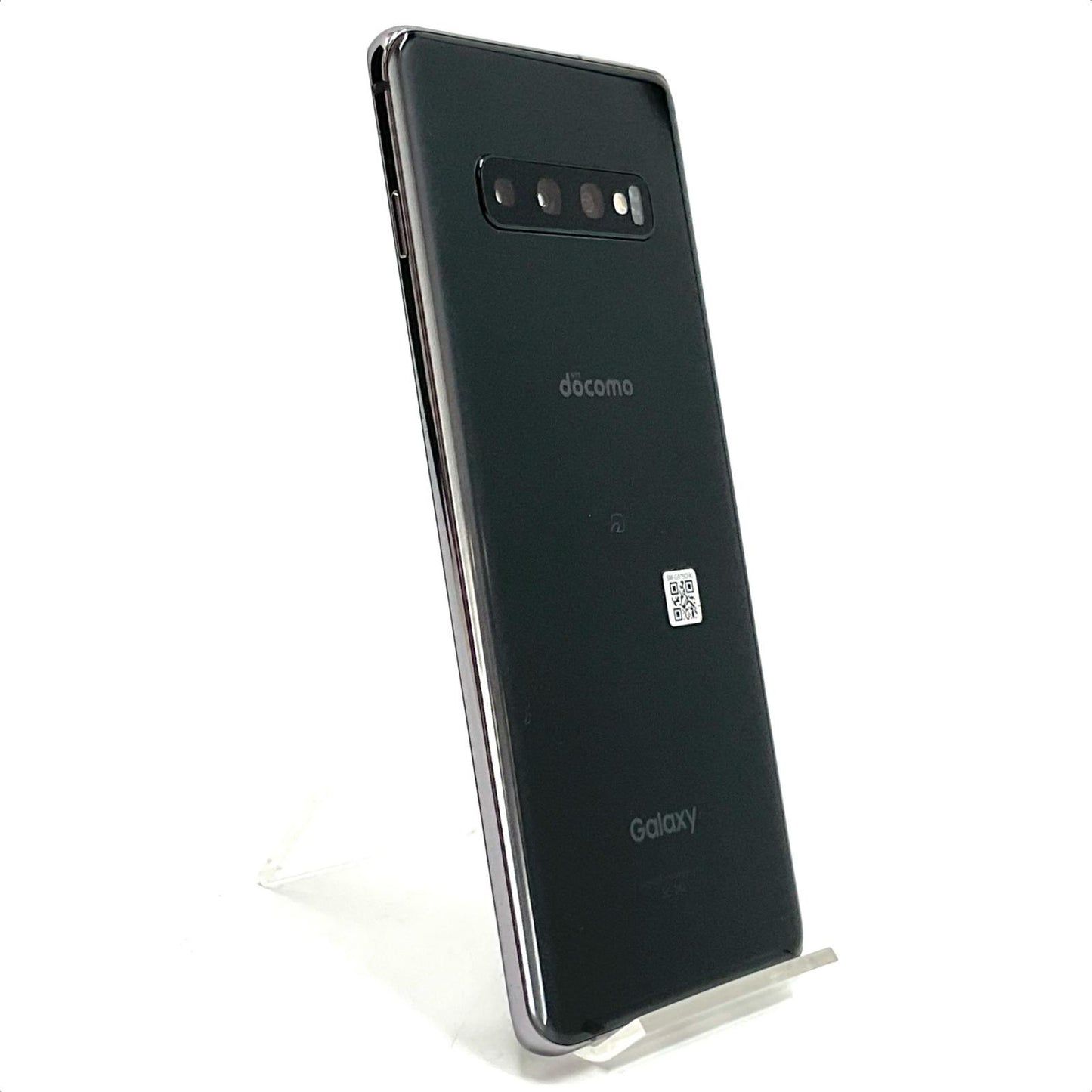 【最速発送】SAMSUNG Galaxy S10＋ 128GB プリズムブラック docomo SC-04L 白ロム【難有】