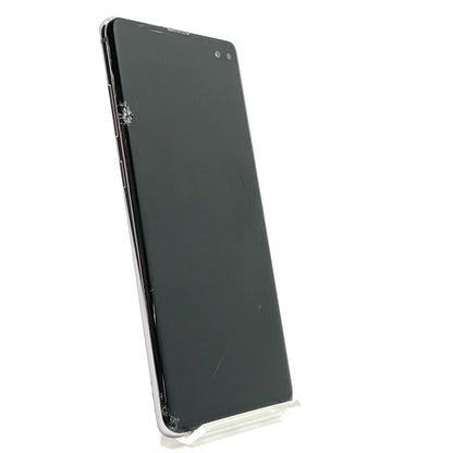 【最速発送】SAMSUNG Galaxy S10＋ 128GB プリズムブラック docomo SC-04L 白ロム【難有】