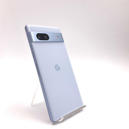 【全額返金保証】【最速発送】Google Pixel 7a 128GB Sea au G82U8 白ロム 動作確認済