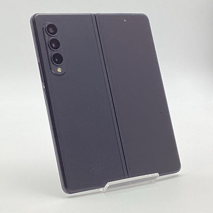 【最速発送】SAMSUNG Galaxy Z Fold3 5G 256GB ファントムブラック au SCG11【難有】